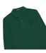 Polo Manches Longues Motif Uni Adulte Vert Sombre Fred Perry-2