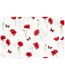 Set de Table Imprimé Poppyly 30x44cm Rouge-1