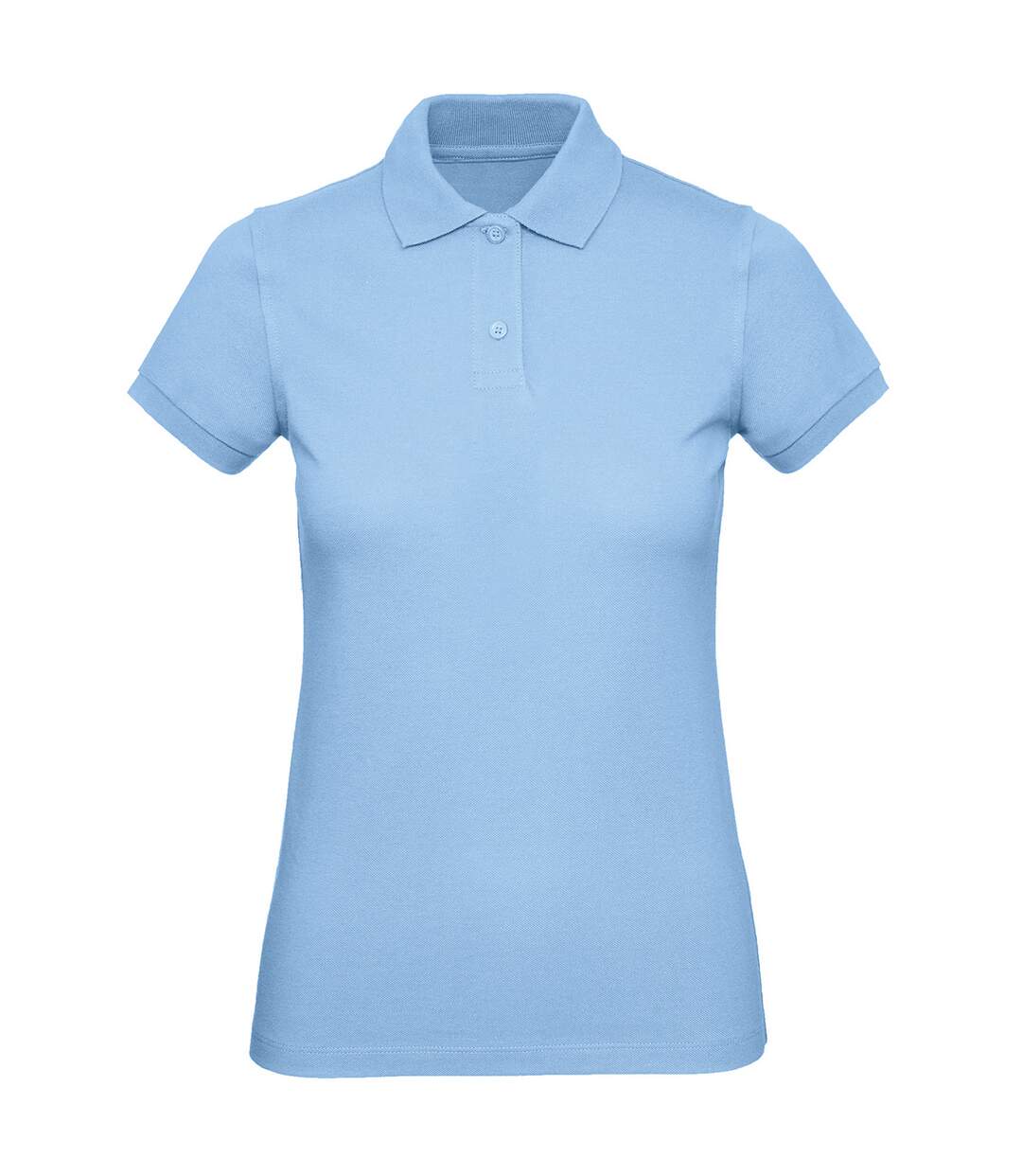 Polo inspire femme bleu ciel B&C