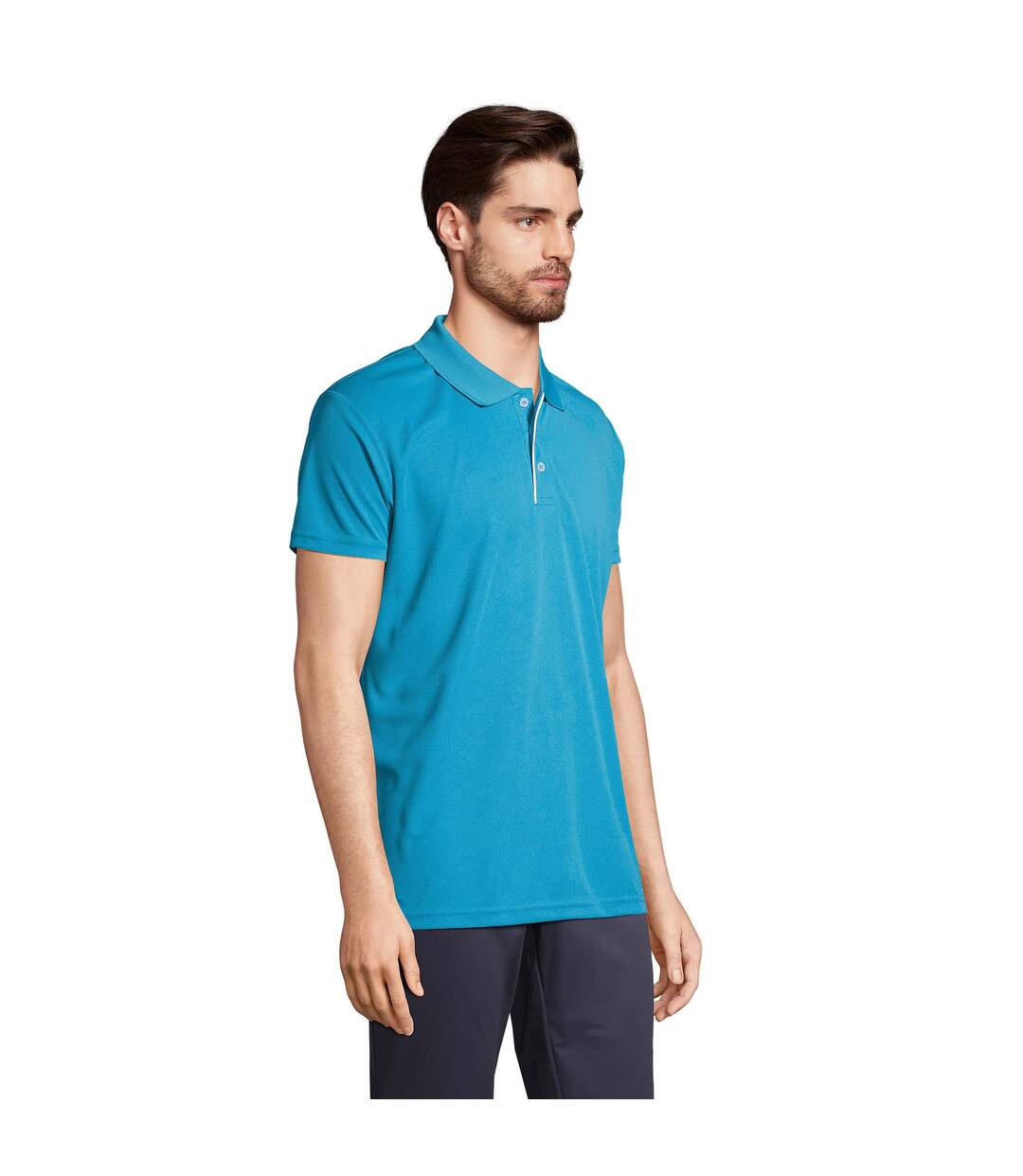 Polo Performer Homme Turquoise Pâle SOLS-3