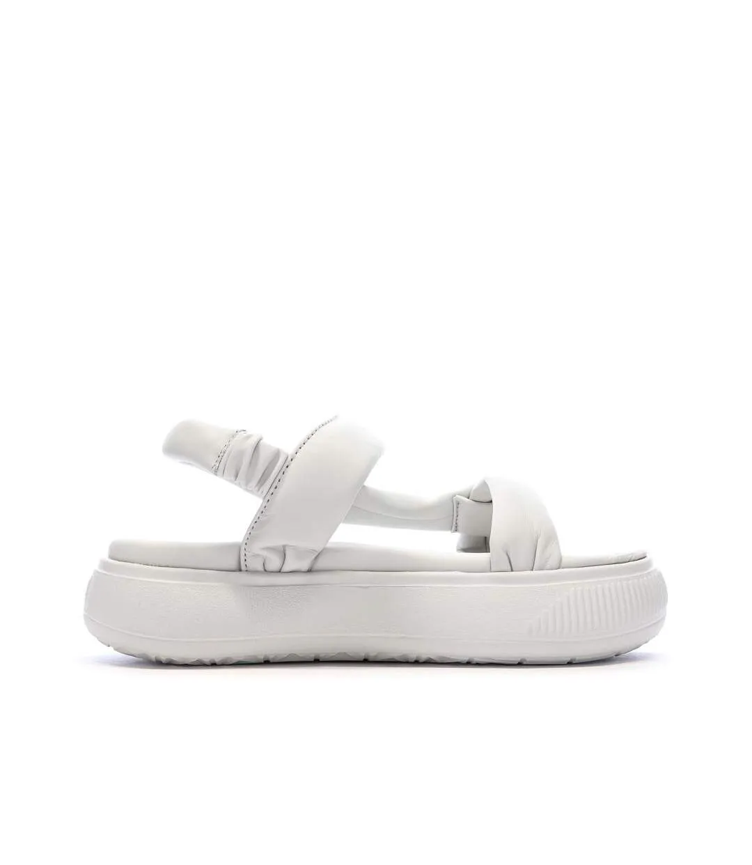 Sandales blanches femme puma suede mayu-2