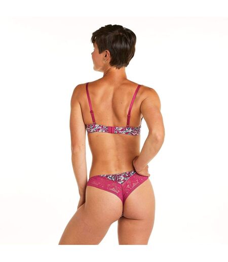 Soutien-gorge ampliforme coque moulée rose Paix