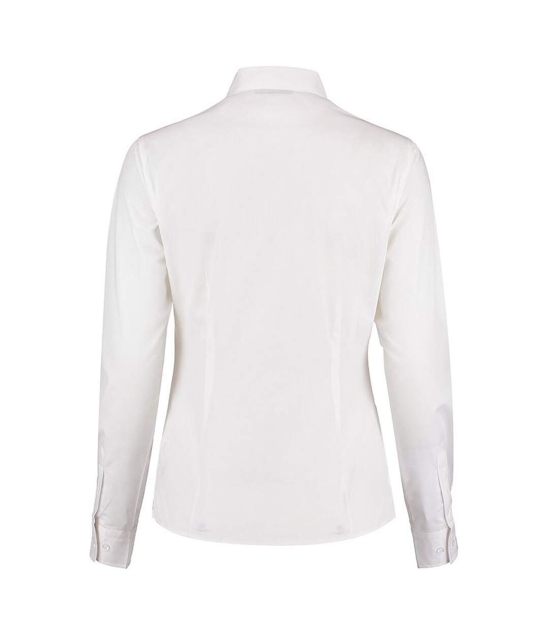 Kustom Kit Womens/Ladies Mandarin Collar Fitted Long Sleeve Shirt (White) - UTRW4507-2