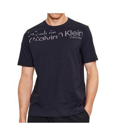 T-shirt Noir Homme Calvin Klein Jeans Graphic