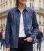 MAYFLOWER DIAMANT1B – Chemisier en jean bleu pour femme : le style western chic et authentique-1