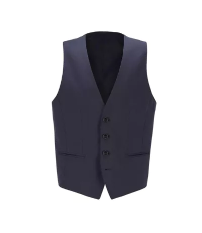 Gilet Wilson Homme Bleu Foncé Boss