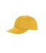 Houston Casquette Adulte Unisexe Jaune Result-2