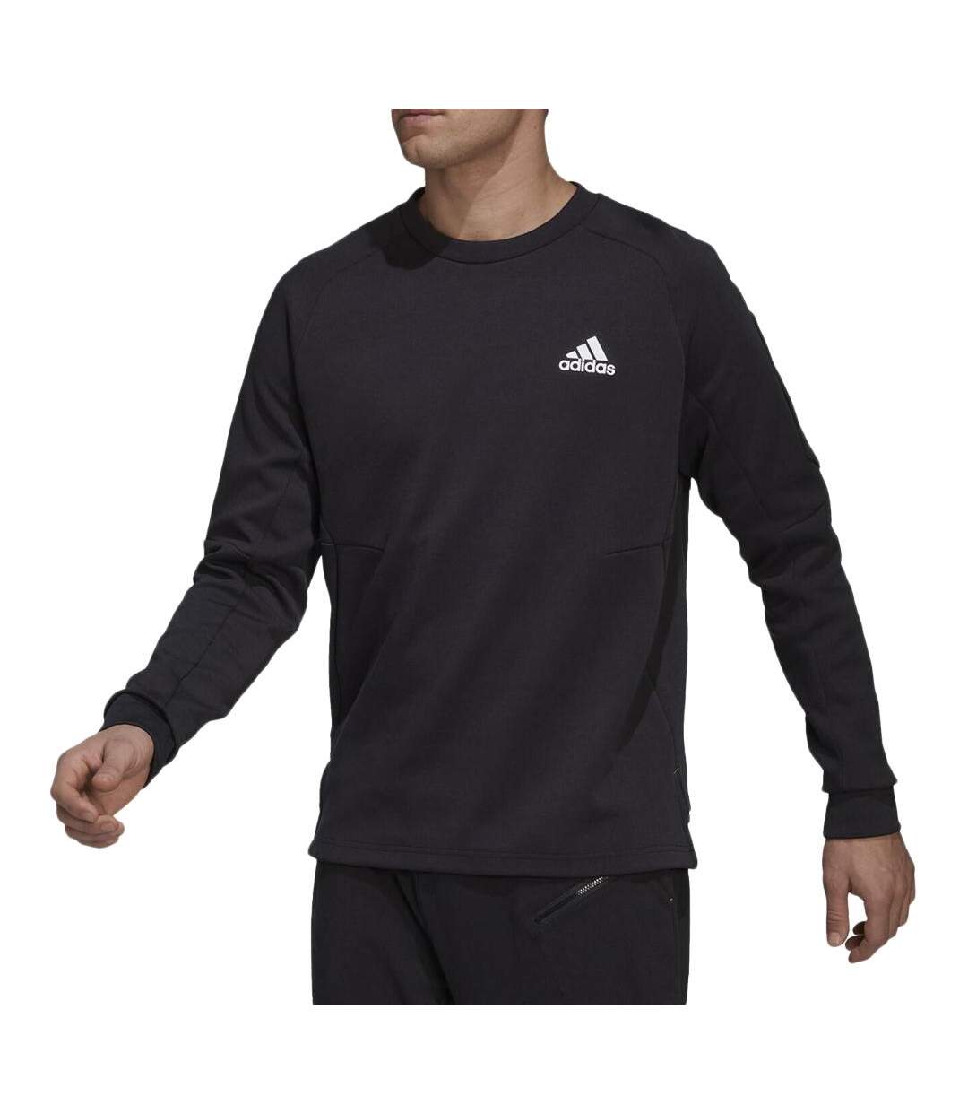 Sweat Noir Homme Adidas HE9820 - M