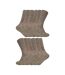 12 Pair Mens Loose Fitting Soft Top Bamboo Diabetic Friendly Socks-1