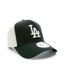 Casquette noir/blanc homme new era clean-2