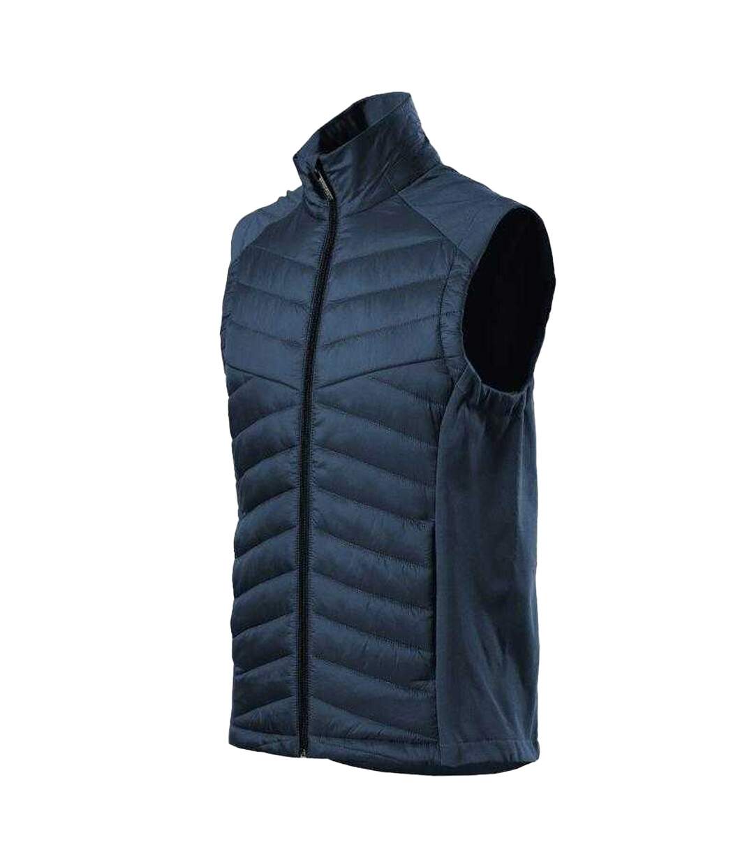 Veste Sans Manches Cross Homme Bleu Marine Foncé Malfini-3