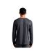 Mens Long Sleeve Luxury Pyjama Top Loungewear T-Shirt-2