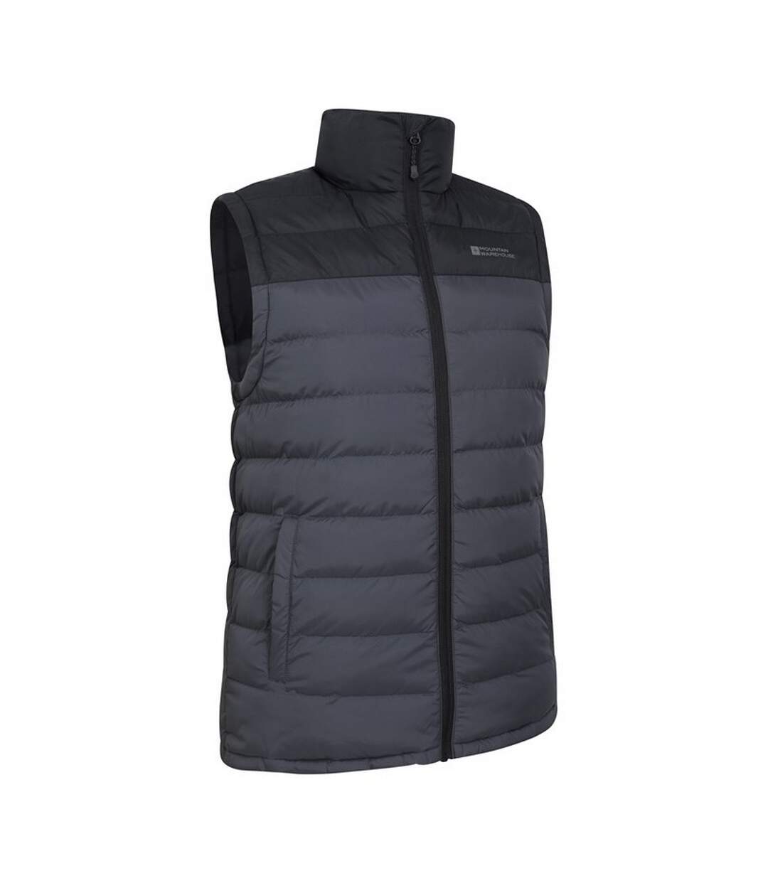 Mens Seasons Ii Padded Gilet Grey Mountain Warehouse-3