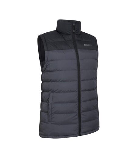 Mens Seasons Ii Padded Gilet Grey Mountain Warehouse