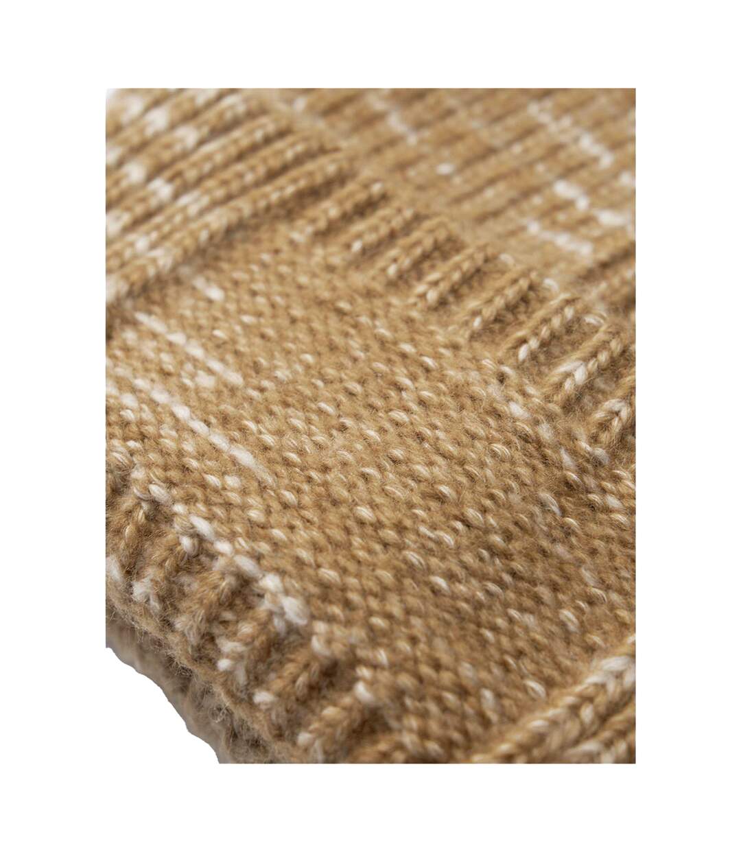 Unisex Adult Chunky Knitted Beanie Espresso Haze Beechfield-4