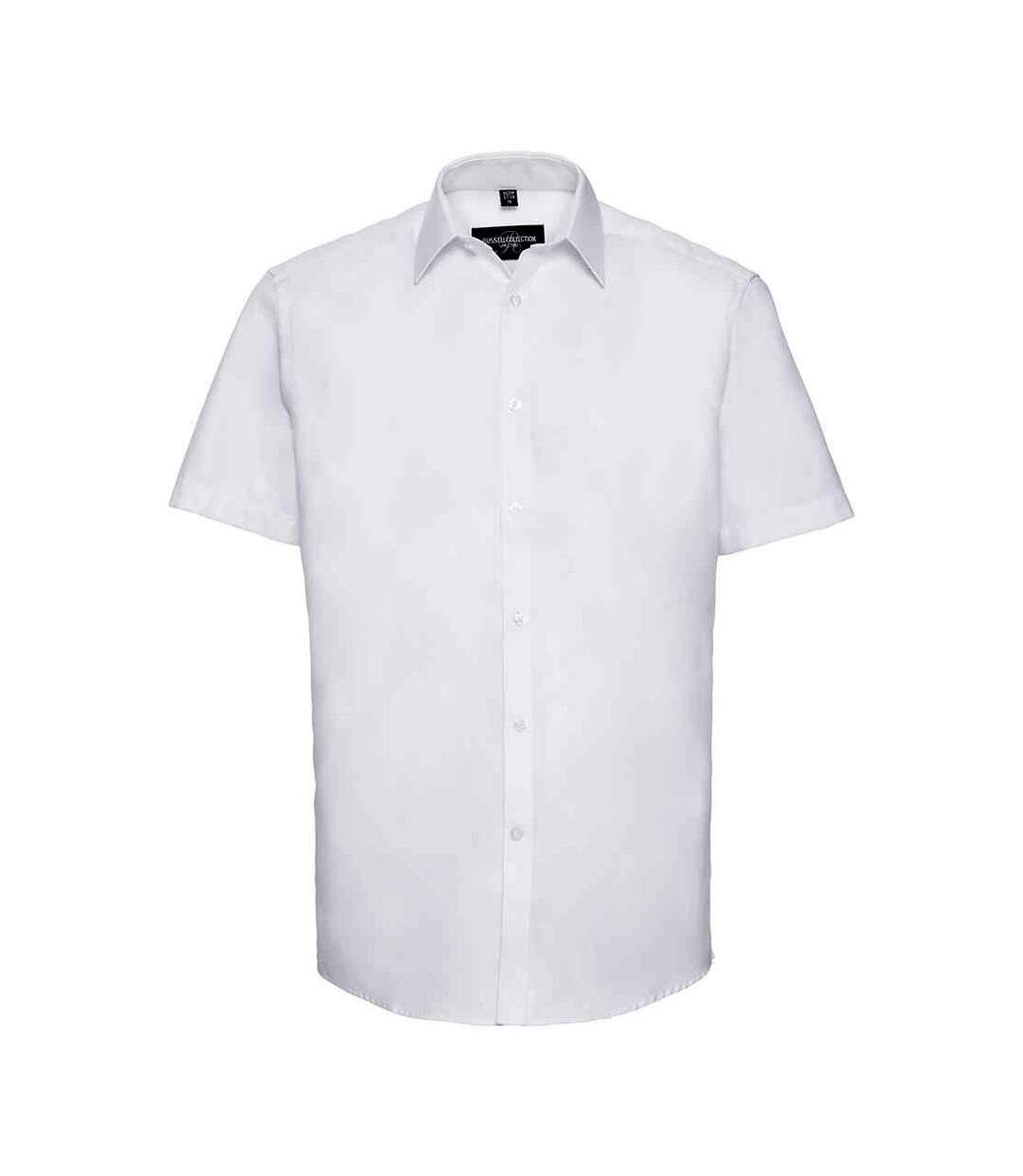 Chemise formelle homme blanc Russell Collection Russell Collection