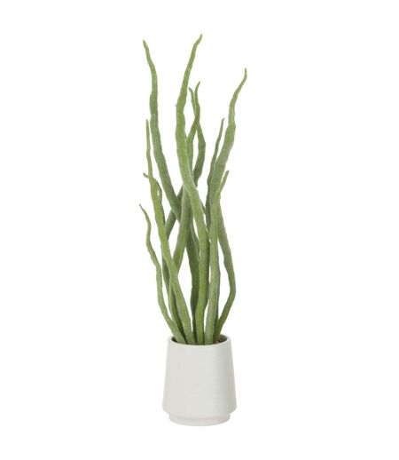 Plante Artificielle en Pot Grasse 92cm Vert