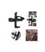 Support Bouteille Vélo & Trottinette 14cm Noir-4