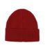 Bonnet rouge femme lacoste rb0001 - taille unique-2
