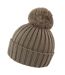 Bonnet Adulte Taupe Result Winter Essentials-1