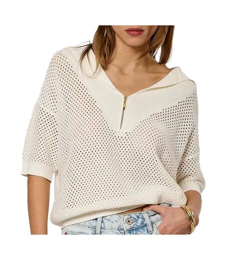 Polo blanc femme kaporal laiza - m