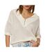 Polo blanc femme kaporal laiza - m-1
