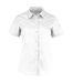 Kustom Kit Womens/Ladies Short Sleeve Poplin Shirt (White) - UTRW6162
