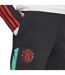 Pantalon De Survêtement Motif/style Manchester United Fc Femme Noir Rouge Adidas-4