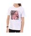 T-shirt Blanc Femme Lee Cooper Orali - M