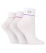 3 paires de chaussettes de d�tente brod�es pour dames