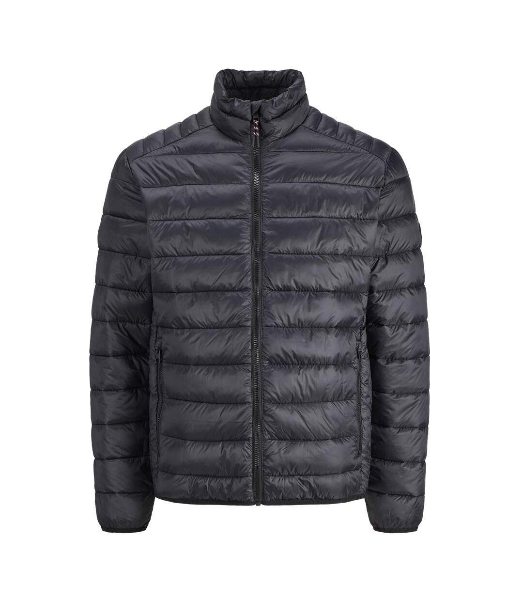 Doudoune noire homme jack & jones bradley-1