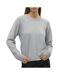 Pull argenté femme vero moda doffyshine-1