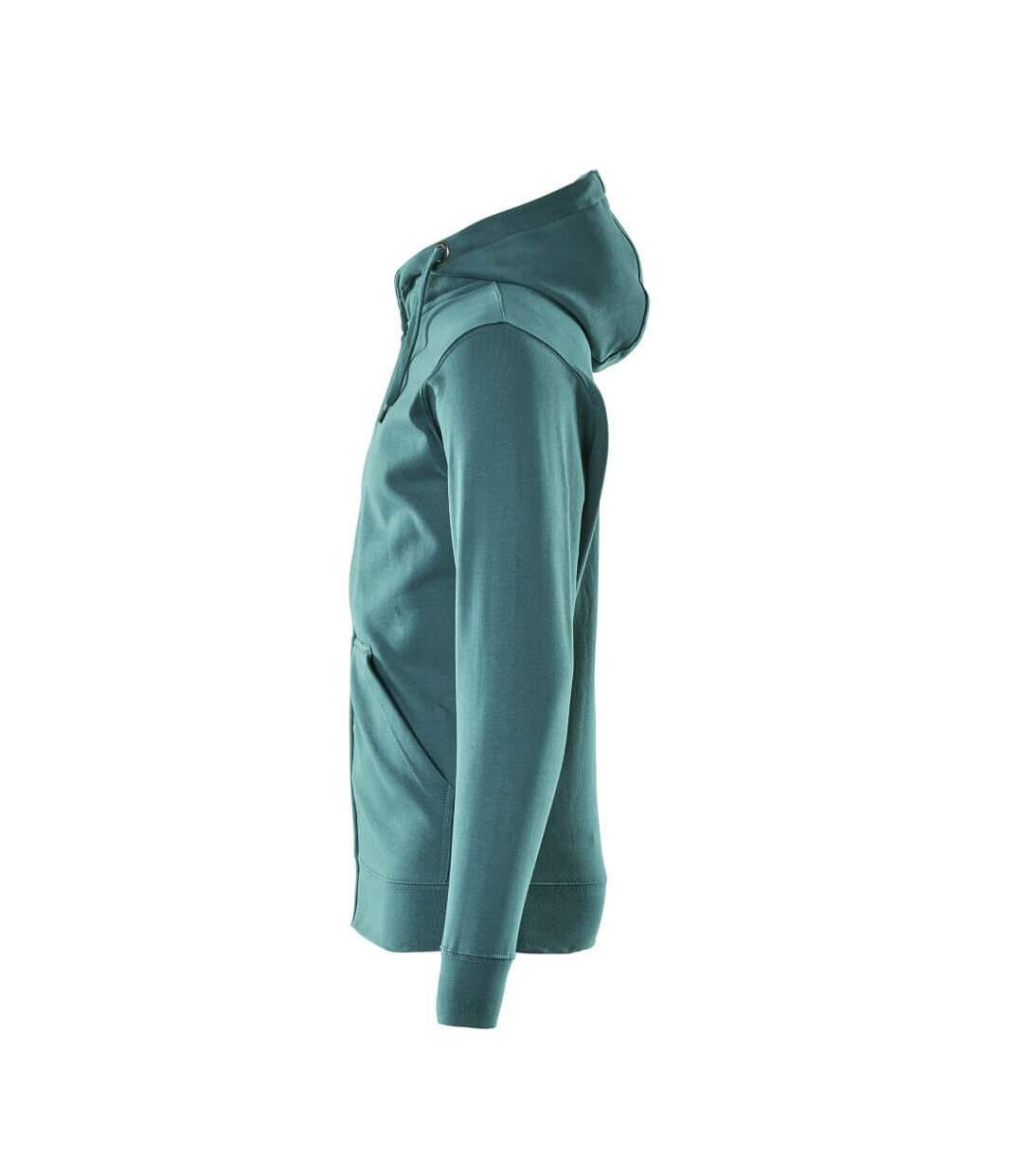 Mens Crossover Gimont Full Zip Hoodie Petroleum Blue Mascot-3