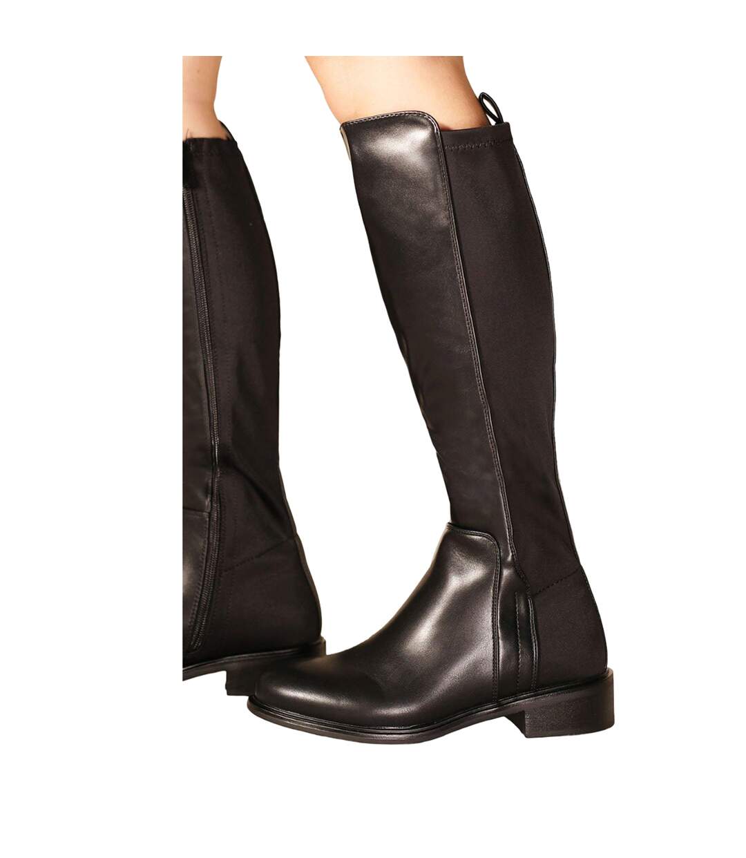 Bottes hauteur genoux parker femme noir Where´s That From-2