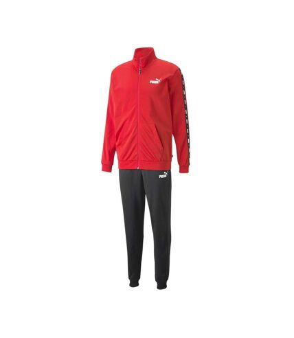 Survêtement Noir/Rouge Homme Puma Tape Poly - L