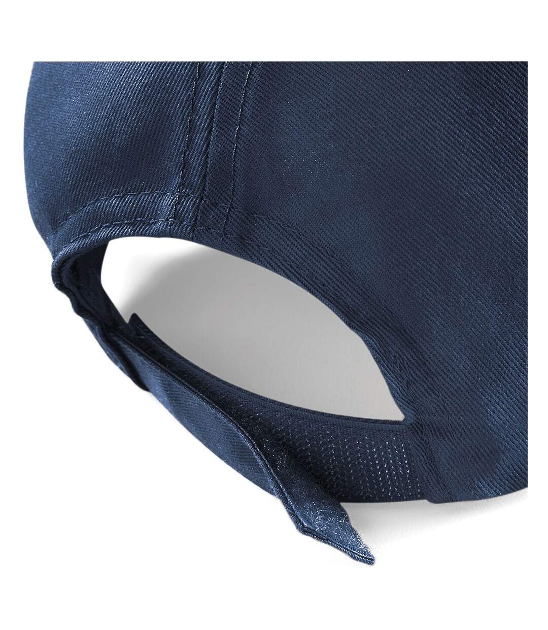 Beechfield Unisex Ultimate 5 Panel Contrast Baseball Cap With Sandwich Peak / Headwear (French Navy/ Classic Red) - UTRW222-4