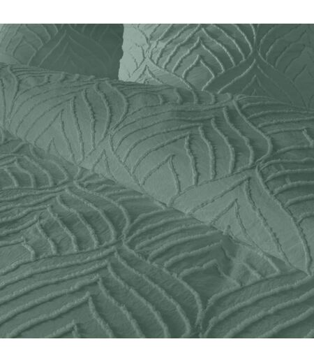 Parure de Lit 3 Pièces Heltie 240x220cm Vert Cèdre