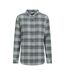 Womens/ladies Balsam Brushed Flannel Longline Shirt Dark Green Mountain Warehouse-1