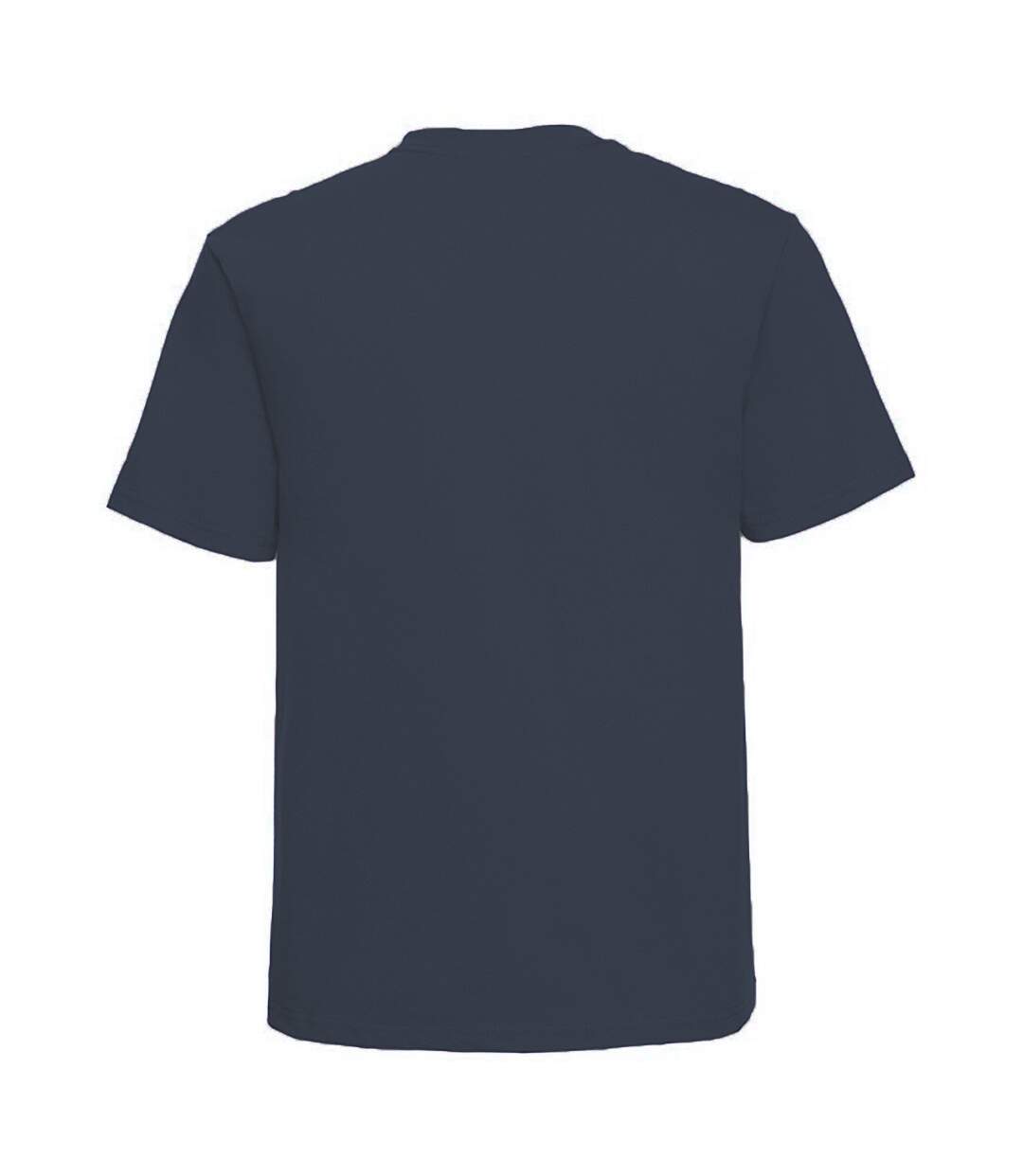 Europe t-shirt épais à manches courtes 100% coton homme bleu marine Russell