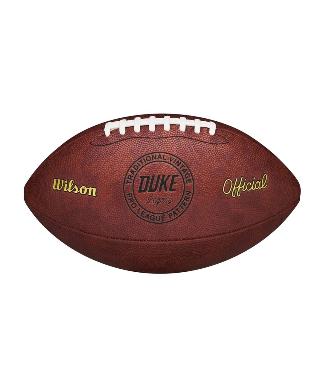Ballon De Football Américain Duke Replica Taille 9 Marron Wilson-3