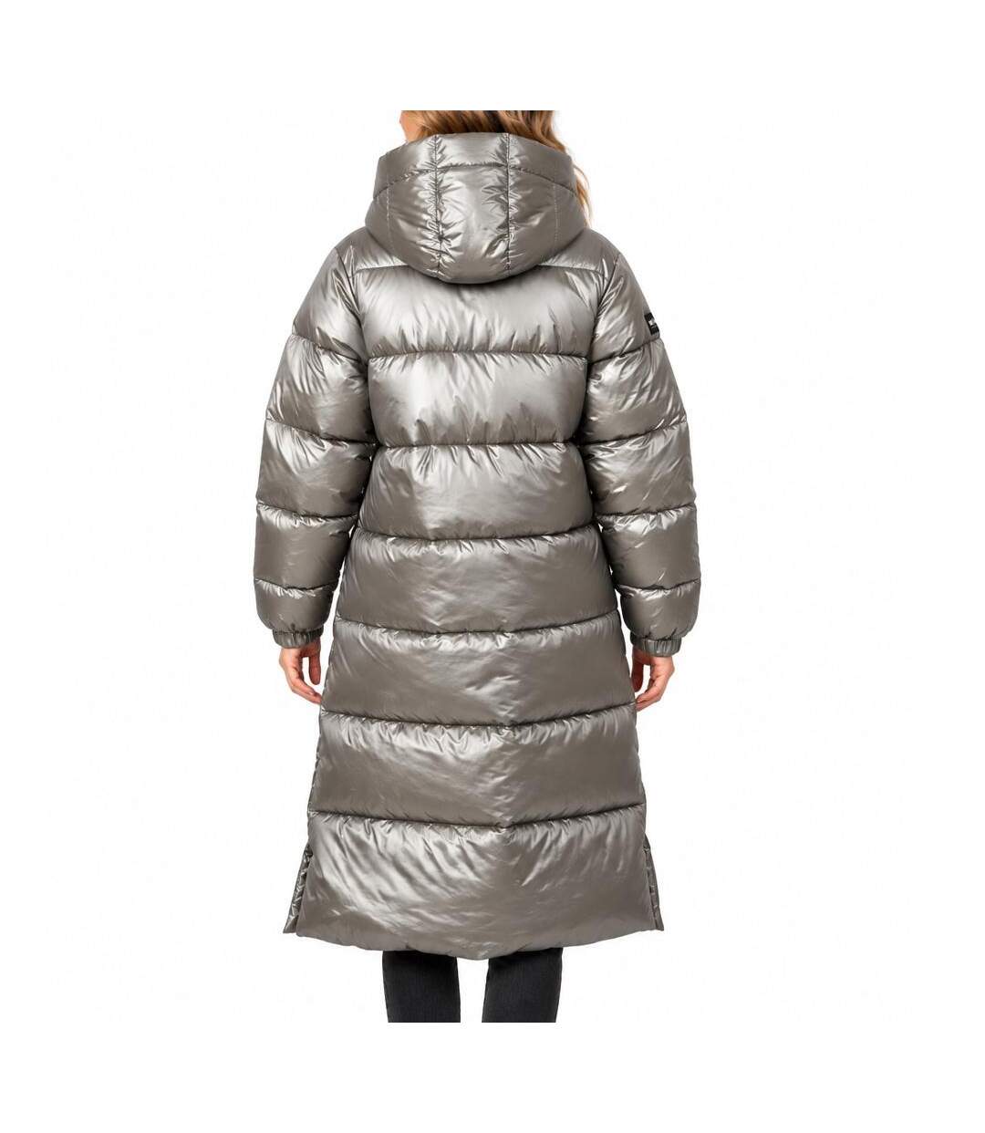 Doudoune argent femme schott belstarsh2w-2