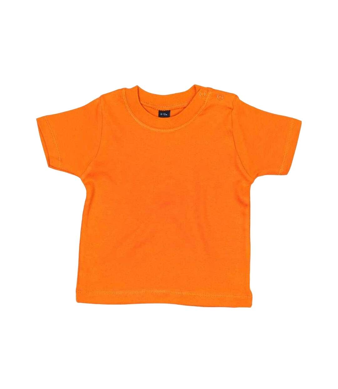 T-shirt bébé orange Babybugz-1