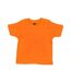 T-shirt bébé orange Babybugz-1