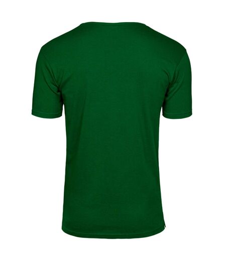 Tee Jays Mens Interlock T-Shirt (Forest Green) - UTPC4094