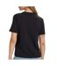 T-Shirt noir femme calvin klein jeans classic boxed-2