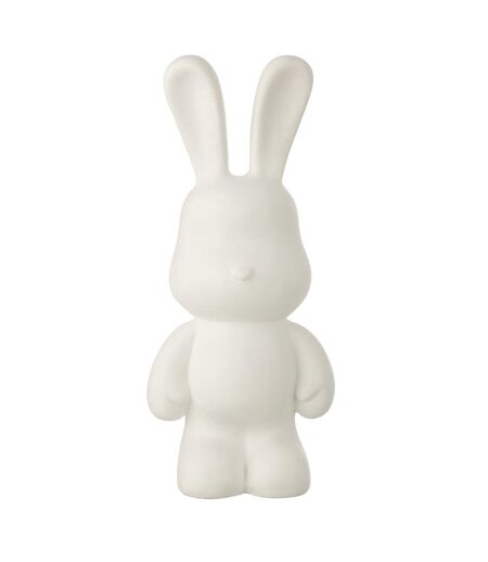 Statue Lapin en Résine Eddy 59cm Blanc