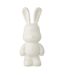 Statue Lapin en Résine Eddy 59cm Blanc-1