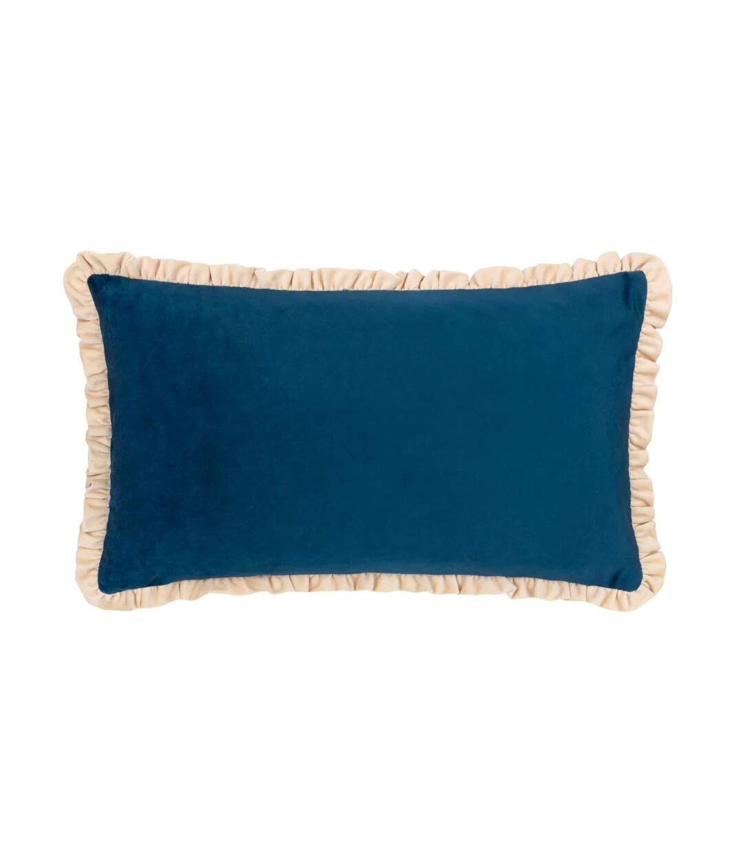 Cest la vie embroidered cushion cover 30cm x 50cm navy Furn-2