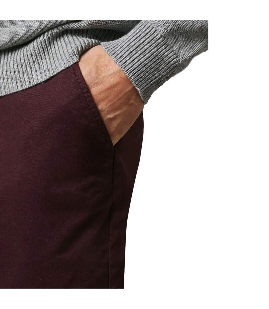 Pantalon Premium Homme Bordeaux Maine-4