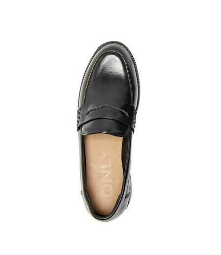 Mocassins Lux-1 Femme Noir Only
